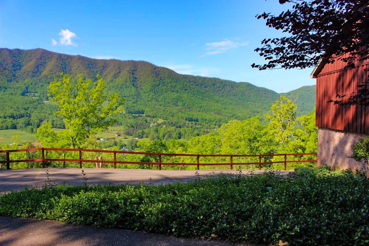 view of mountains