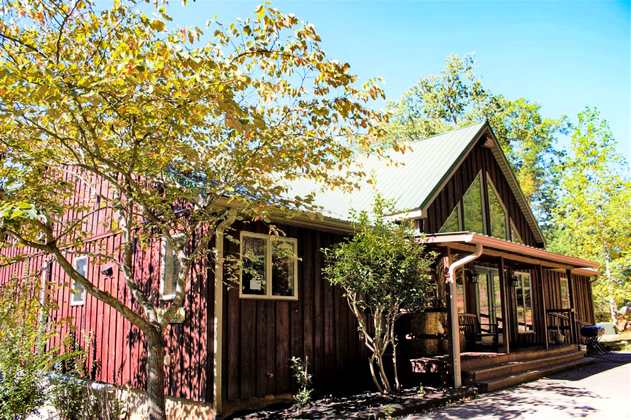 front of cabin rental