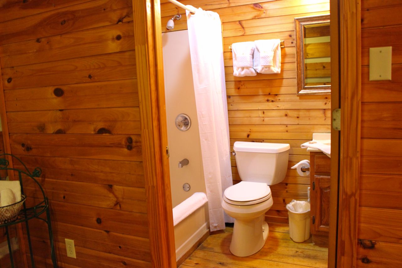 bathroom with tub