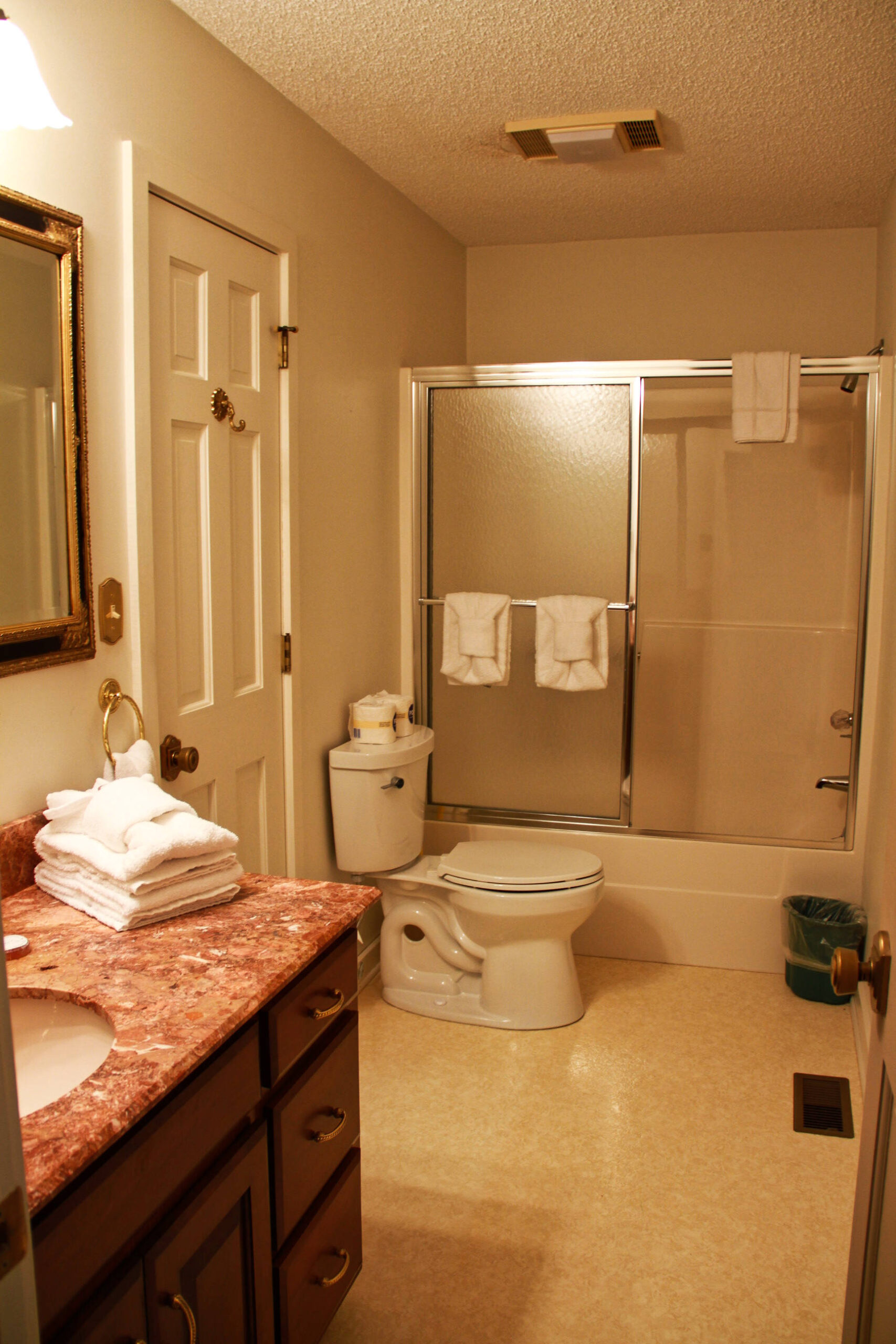 bathroom with shower